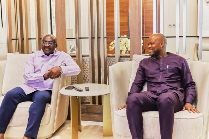 Wamkele Mene and Bawumia