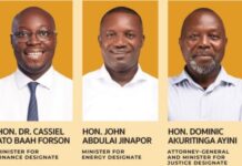 Parliament approves Ato Forson, John Jinapor and Dr Ayine
