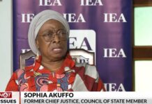 ‘I’m all for revising it’ – Sophia Akuffo on calls for scrapping of Council of State