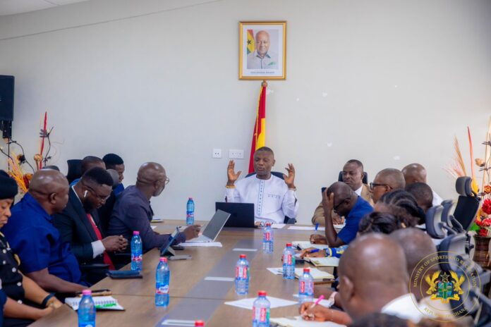Sports Minister Adams GFA