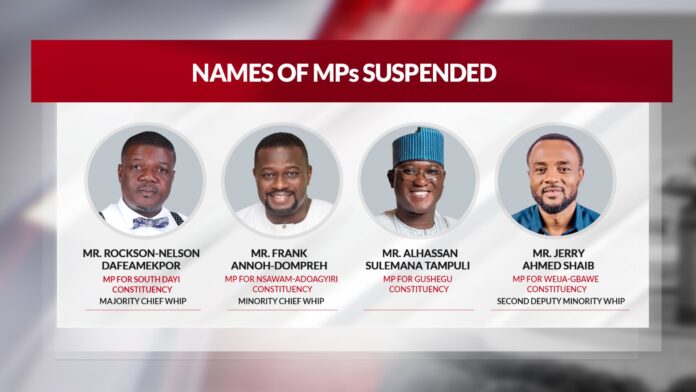 Suspended MPs