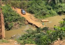 WR: Collapsed bridge leads to drowning of 2 persons in River Samre