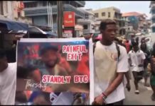 Nigerian traders in Kejetia hit the streets over death of colleague