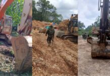 Galamsey: Joint Forestry C’ssion, military operation seize 10 excavators, bulldozer at Tano Anwia Forest Reserve