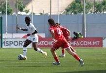 Ghana U-16 girls run riot against Malta in friendly