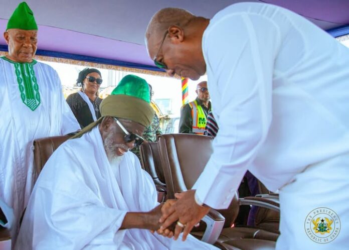 Mahama and Chief Imam