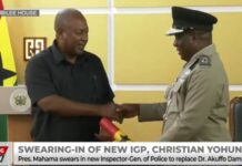 I pledge to uphold the Police Service values consistent with your reset agenda – Yohuno assures Mahama