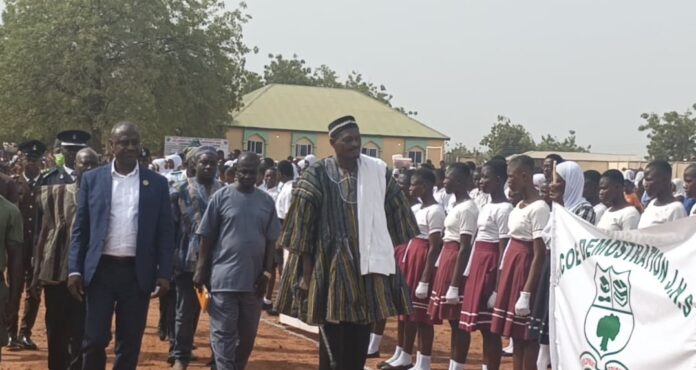 Ndce parade - Gambaga