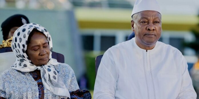 Prof. Opoku-Agyemang and Mahama