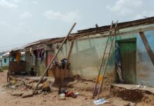 Aowin MP assists victims of thunderstorm at Jema with relief items