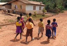 W/R: Kwesikrom pupils trek miles to access education