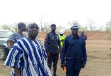 Upper East Regional Minister inspects proposed site for airport in the region
