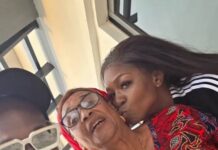 Video: 2Face’s mother meets singer’s lover months after opposing relationship
