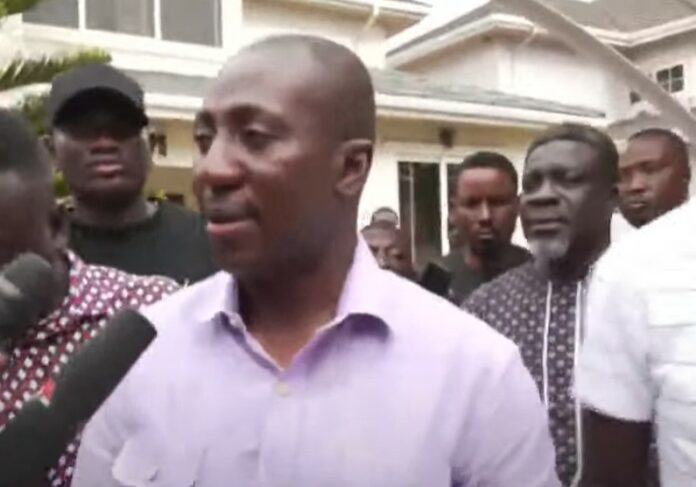 Afenyo at Ntim's house
