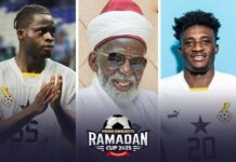 Kudus, Kamaldeen donate trophy, medals and cash prize to 10th Sheikh Sharubutu Ramadan Cup