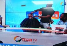 How a sports journalist got his hair cut on live TV after betting on Man Utd