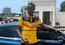 Goalkeeper Benjamin Asare gifted brand new car