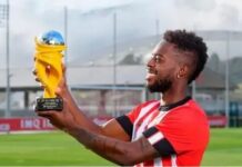 Iñaki Williams named Africa’s Best in Spanish La Liga second time in a row