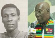 Scorer of Ghana’s first AFCON goal Wilberforce Mfum passes on