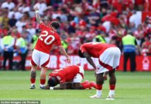 Awoniyi in induced coma after surgery
