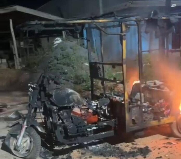 Pragya burnt