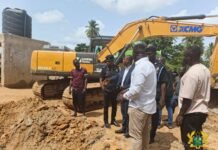 MCE storms Bibiani township to stop ‘galamseyers’ from mining in the heart of the community