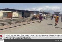 Train services halted as railway workers strike over 7-month unpaid salaries