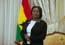 I’m happy to be back – Veep Naana Opoku-Agyemang says upon return home