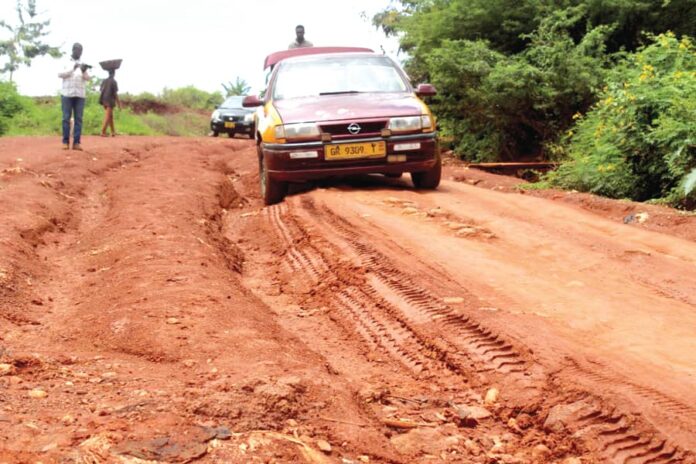 Sefwi Aboronehia road