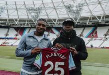 Video: Manifest meets up with West Ham star Kudus after London derby
