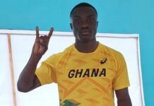 Ghanaian sprinter Abdul-Rasheed Saminu ecstatic about record-breaking performance