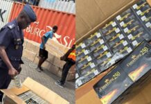 Customs Division of GRA busts high-strength tramadol concealed in cargo at Tema Port