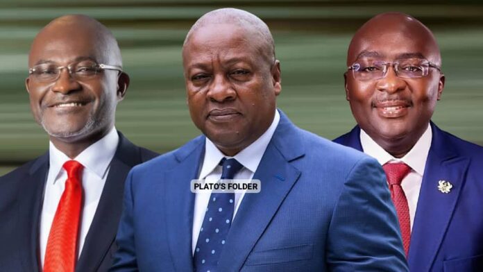 Mahama, Bawumia and Ken Agyapong