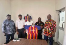2025 President’s Cup: Matchday jersey presented to Hearts of Oak