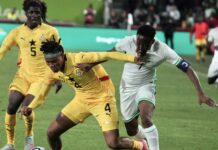 Caleb Yirenkyi starts in first competitive game for Black Stars