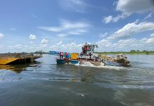 Ghana Maritime Authority and VRA begin major dredging operation on the Volta River