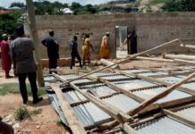 Heavy rainstorm causes havoc at Holy Quran M/A Basic School