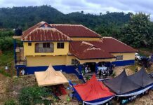Aowin, WNR: New police station built by local chief at Enchi Kwahu commissioned