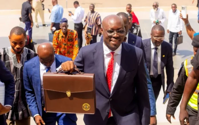 Ato Forson briefcase
