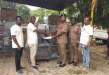W/R: Ghana Police Service, Prisons benefit from furniture donation