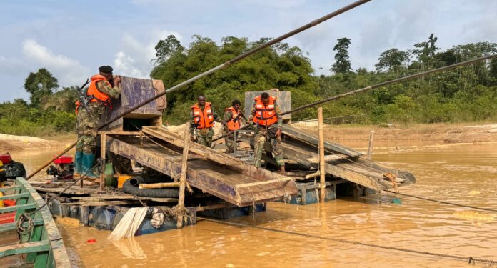 Galamsey crackdown - Ankobra River (7)