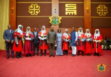 Photos: 7 newly sworn in Supreme Court judges receive scroll of office