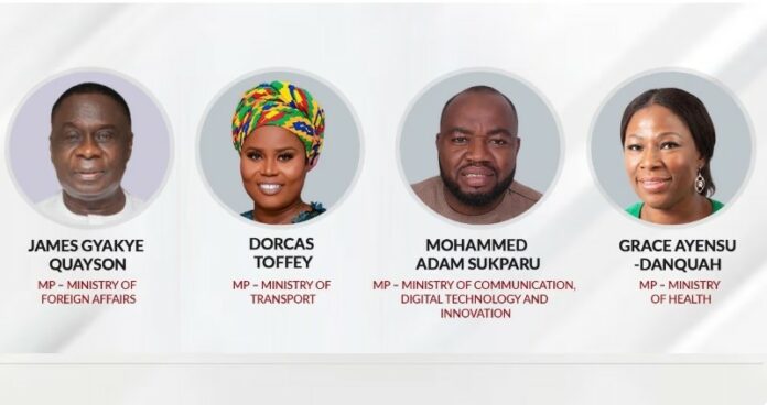second batch of deputy ministers