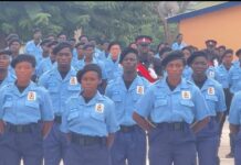 Ho: 795 Community Protection Assitants graduate from police training school