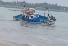 Inshore fishing vessel hits rock at Elmina; all 23 crew members safe
