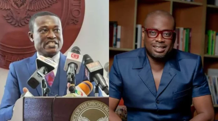 Kissi Agyebeng and Paul Adom-Otchere