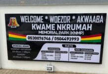 GTA refutes reports of replacing Akan and Ewe greetings on Kwame Nkrumah Park signage