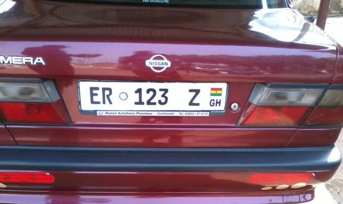Number plate