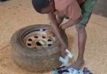 NR: Police arrest 3 suspects with restricted drugs hidden in car tyre