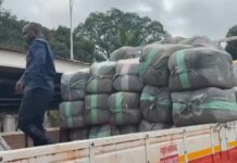 Kumasi: National Security seizes, destroys counterfeit diapers smuggled from Nigeria